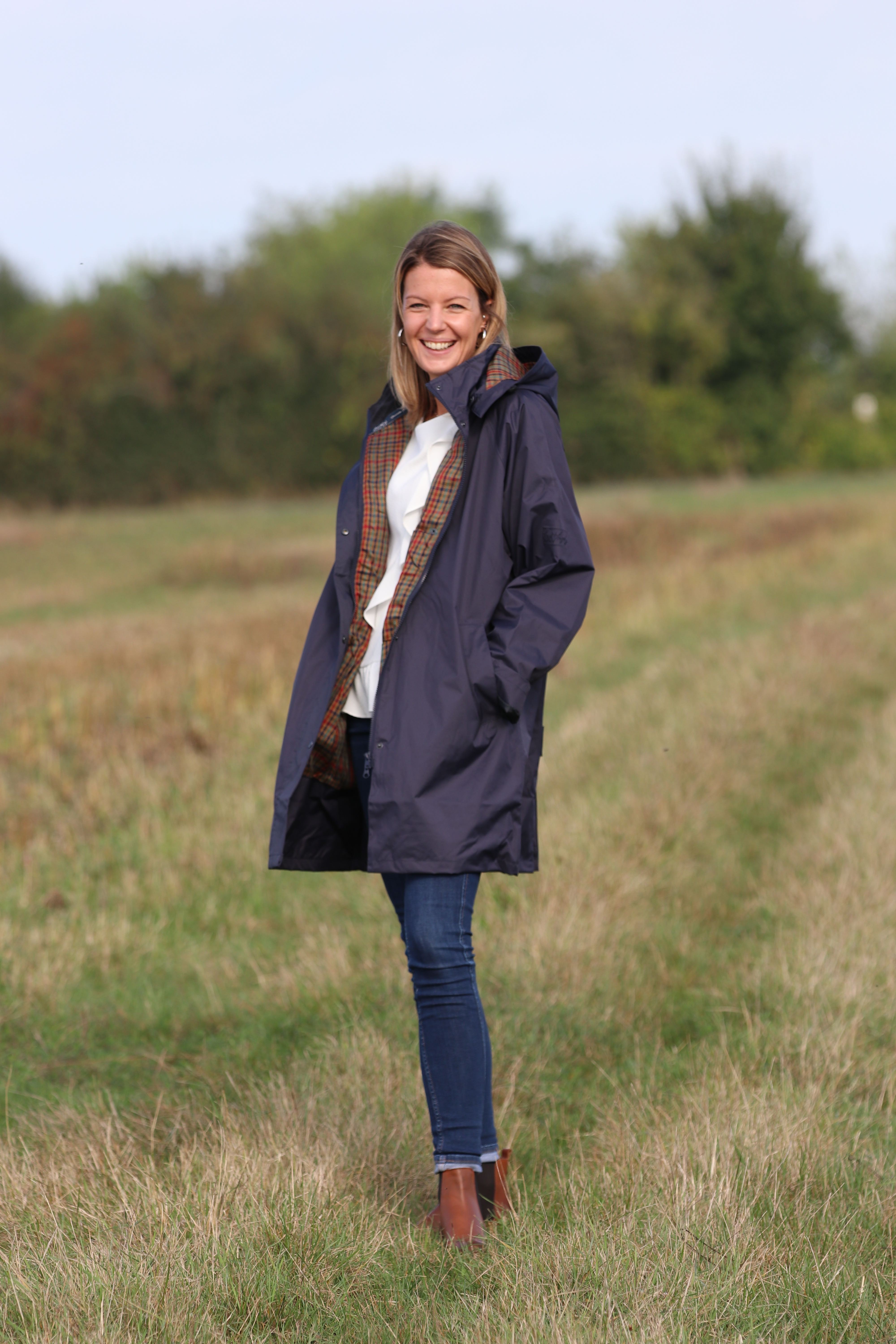 Manteau de pluie pour femmes vestes imperméables long - Temu France