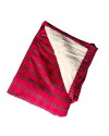 Plaid flanelle de coton - polaire - Tartan rouge