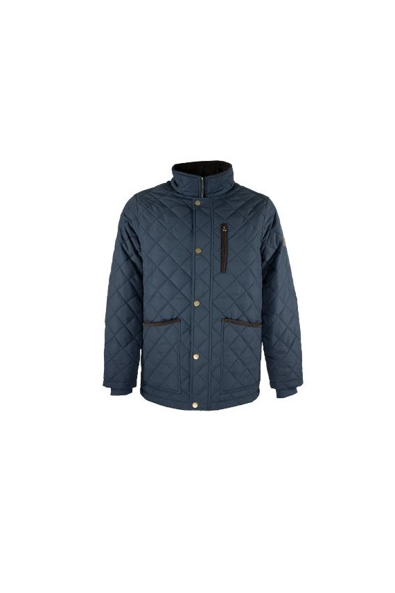 Manteau matelassé homme - bleu marine