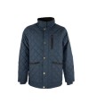 Manteau matelassé homme - bleu marine