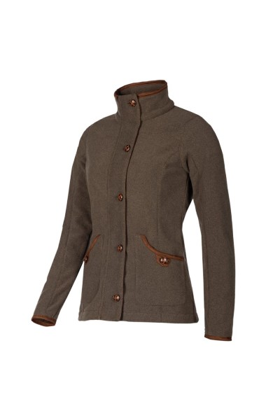 Veste polaire marron Femme