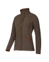 Veste polaire marron Femme