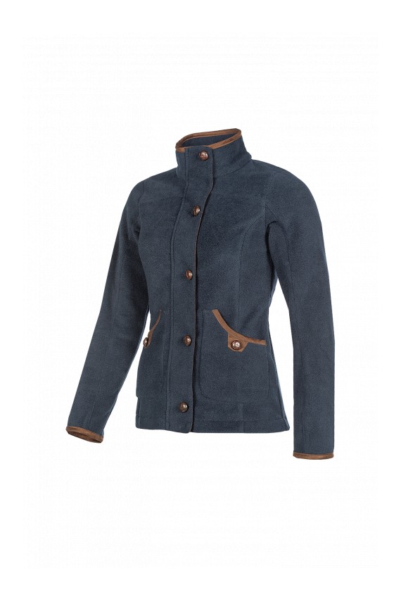 Veste polaire bleue Femme